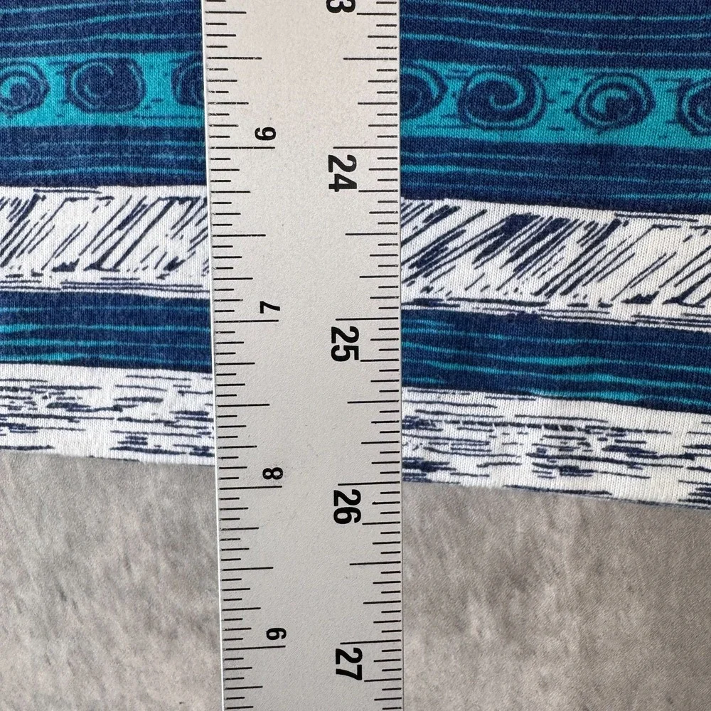 Vintage Levis T-Shirt Mens Small Striped Surf Abstract Shirts For Jeans 90s